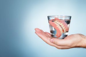 3 Reasons to Soak Your Dentures at Night | Dolan Dental