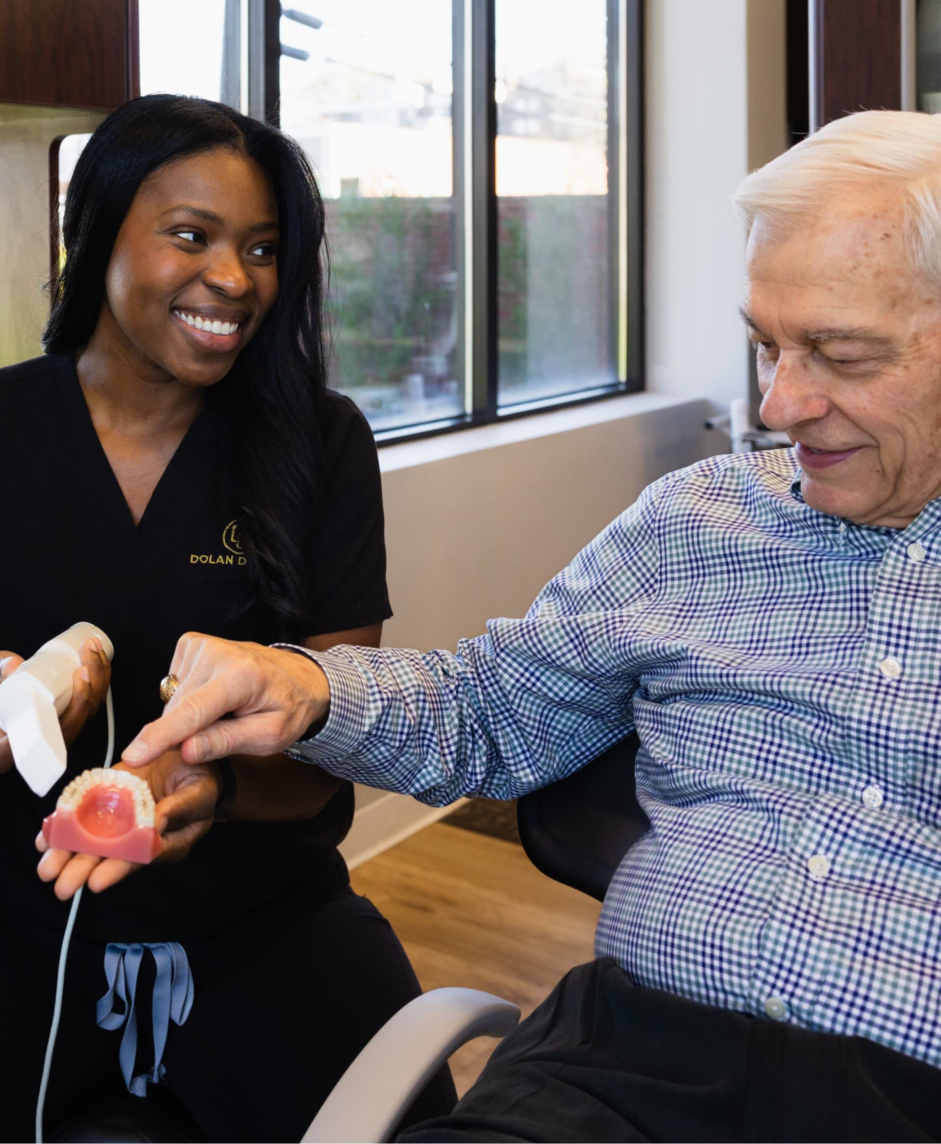 State-of-the-art dental treatment room at Dolan Dental